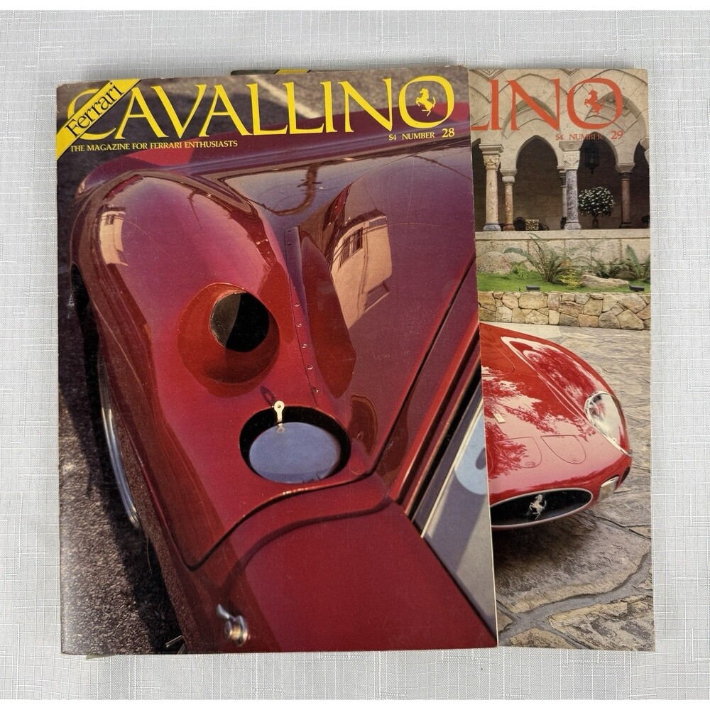 Cavallino Magazine 202 Issue Lot *see description for issue #'s* FREE SHIPPING